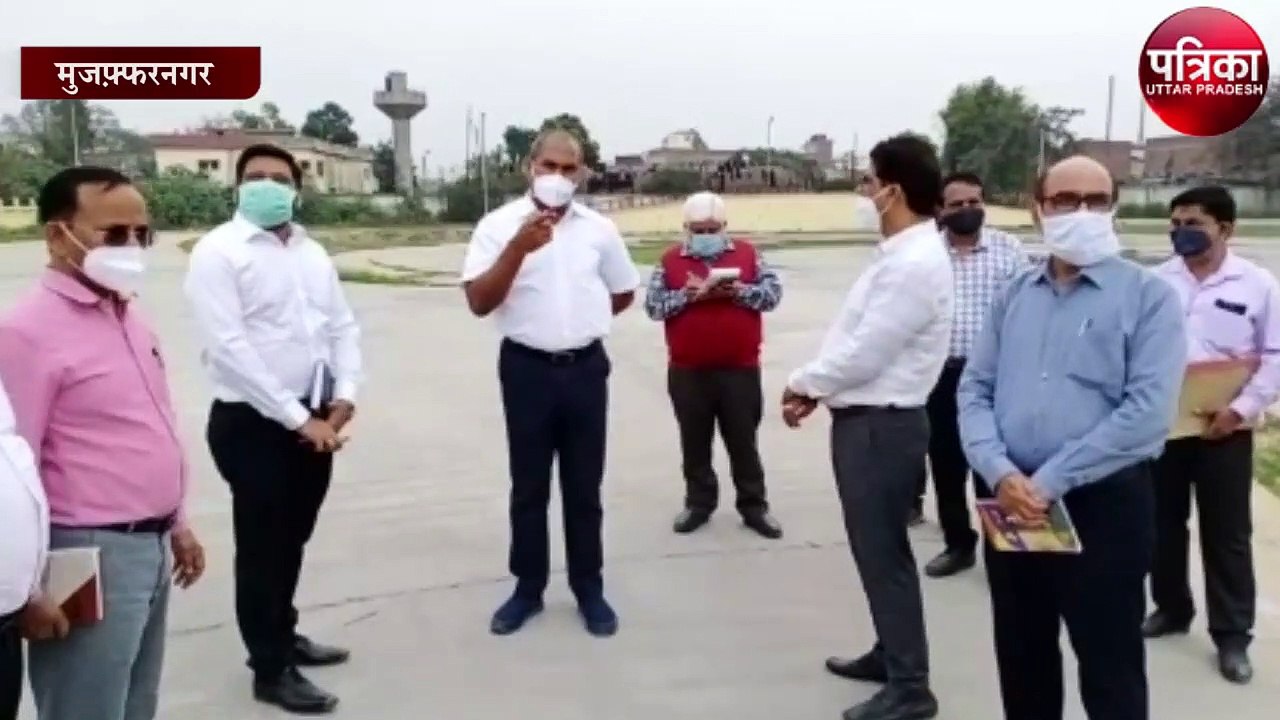 कमिश्नर में किया मुजफ्फरनगर में निरीक्षण, खामियां मिलने पर जताई नाराजगी