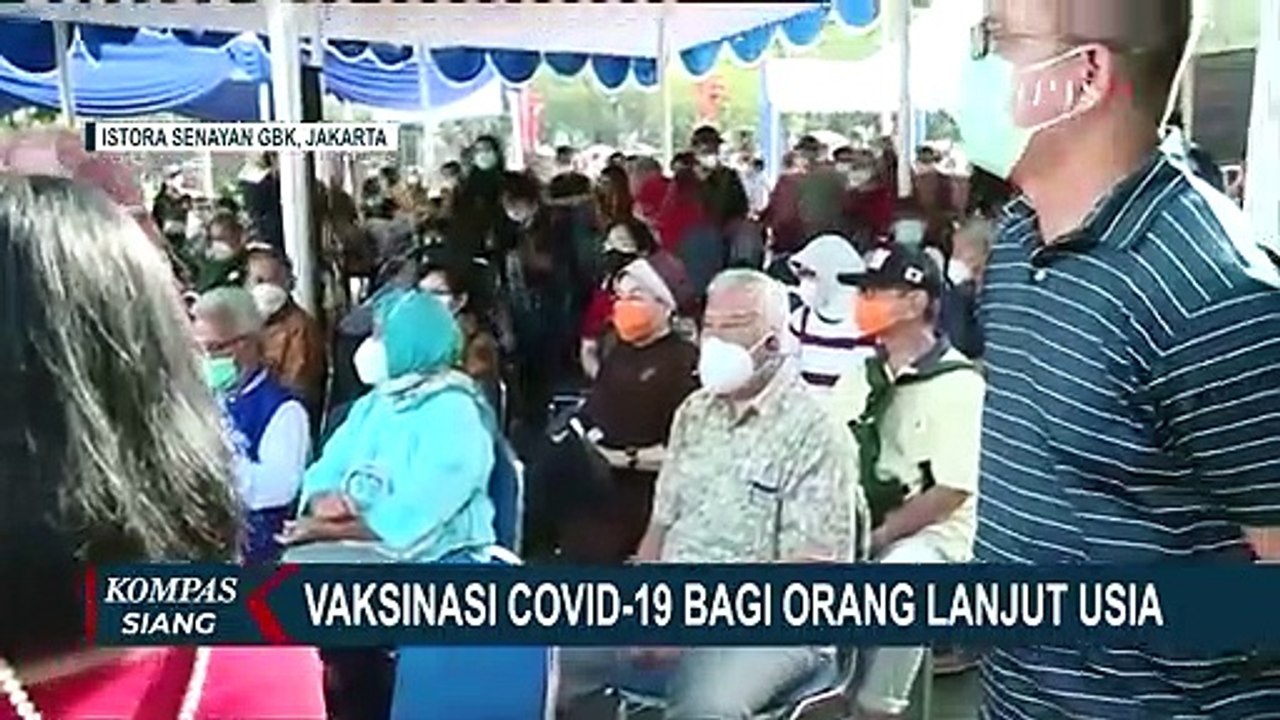 Antusias Vaksinasi Massal di Istora Senayan GBK Sangat Tinggi