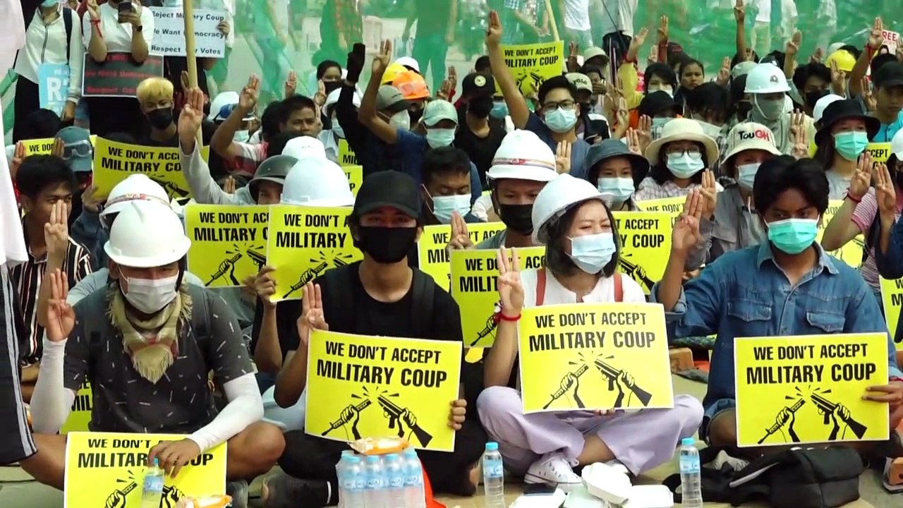 Gegenregierung in Myanmar ruft zu neuen Protesten auf