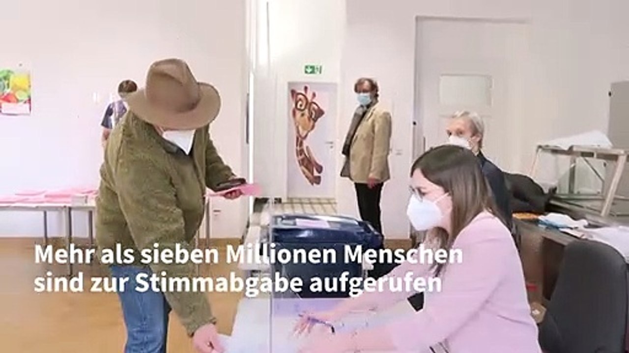 Bürger in Baden-Württemberg wählen neuen Landtag