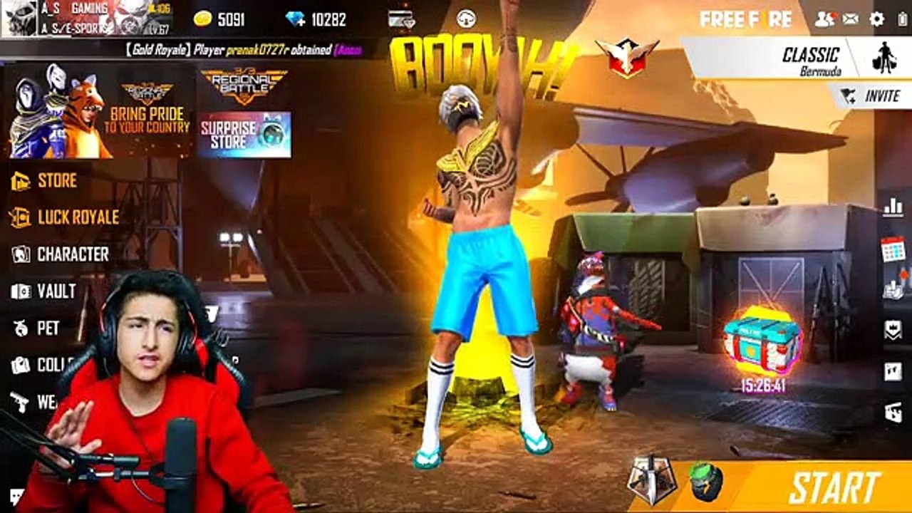Waisting All Diamonds  Of As Gaming By His Real Brother  Crying Moment  Garena Free Fire