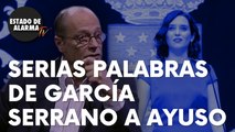 Serias palabras del periodista Eduardo García Serrano a la popular Isabel Díaz Ayuso