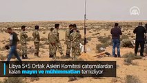 Libya 5 5 Ortak Askeri Komitesi çatışmalardan kalan mayın ve mühimmatları temizliyor