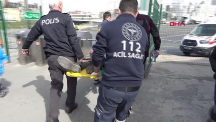 BEYLİKDÜZÜ'NDE HES KODU OLMADIĞI İÇİN METROBÜSE ALINMAYAN ALKOLLÜ SALDIRGANLAR DEHŞET SAÇTI