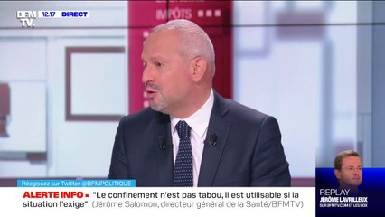 Jérôme Salomon: "On ne change rien à la vaccination, on doit au contraire l'intensifier"