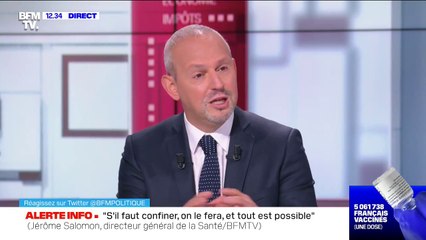 Jérôme Salomon: "On a des endroits où la situation s'améliore très nettement"