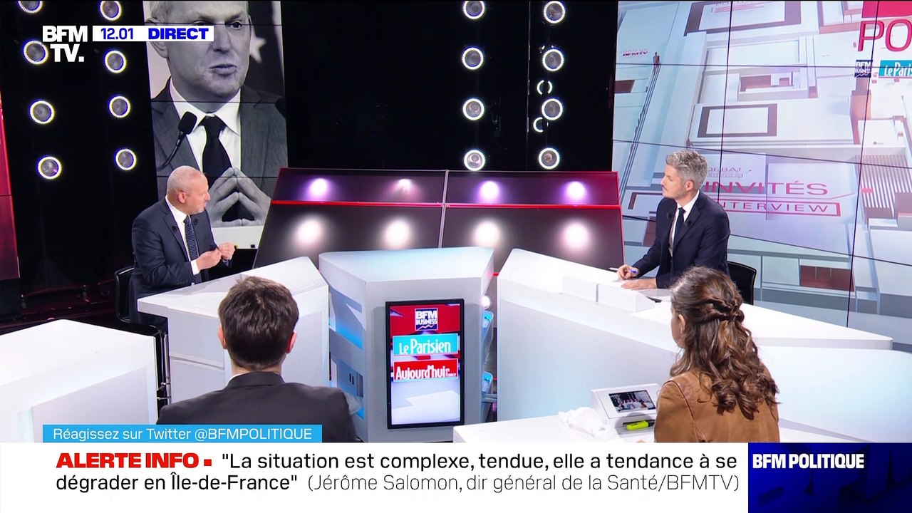 Covid-19 : "La situation est complexe, tendue, elle a tendance à se dégrader en Île-de-France", Jérôme Salomon - 14/03