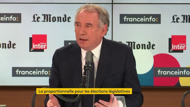 François Bayrou souhaite qu'Emmanuel Macron se représente : Le travail n'est pas achevé