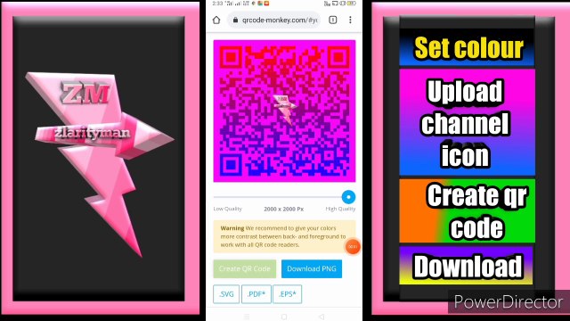 how to make qr code for youtube channel | how to make qr code in android | how to make qr code for free 2021