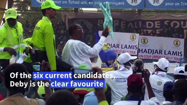 Chad president Idriss Deby kicks off campaign for sixth term
