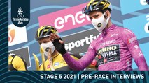 Tirreno-Adriatico EOLO 2021 | Stage 5 pre-race interviews