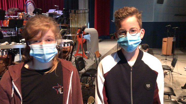 Musiciens militaires et collégiens sur les mêmes partitions