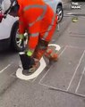 road marking