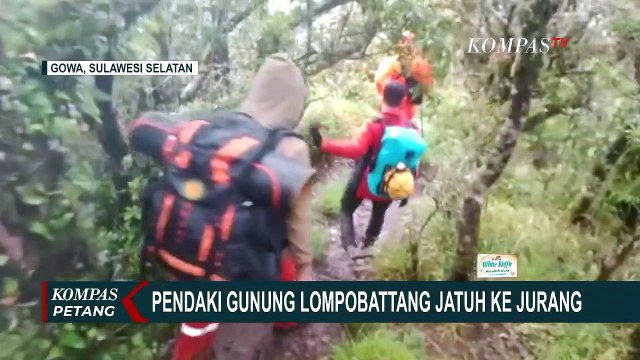 Pendaki Gunung Lompobattang Jatuh ke Jurang, Lanjut Dicari Tim SAR