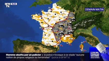 La météo pour ce lundi 15 mars 2021