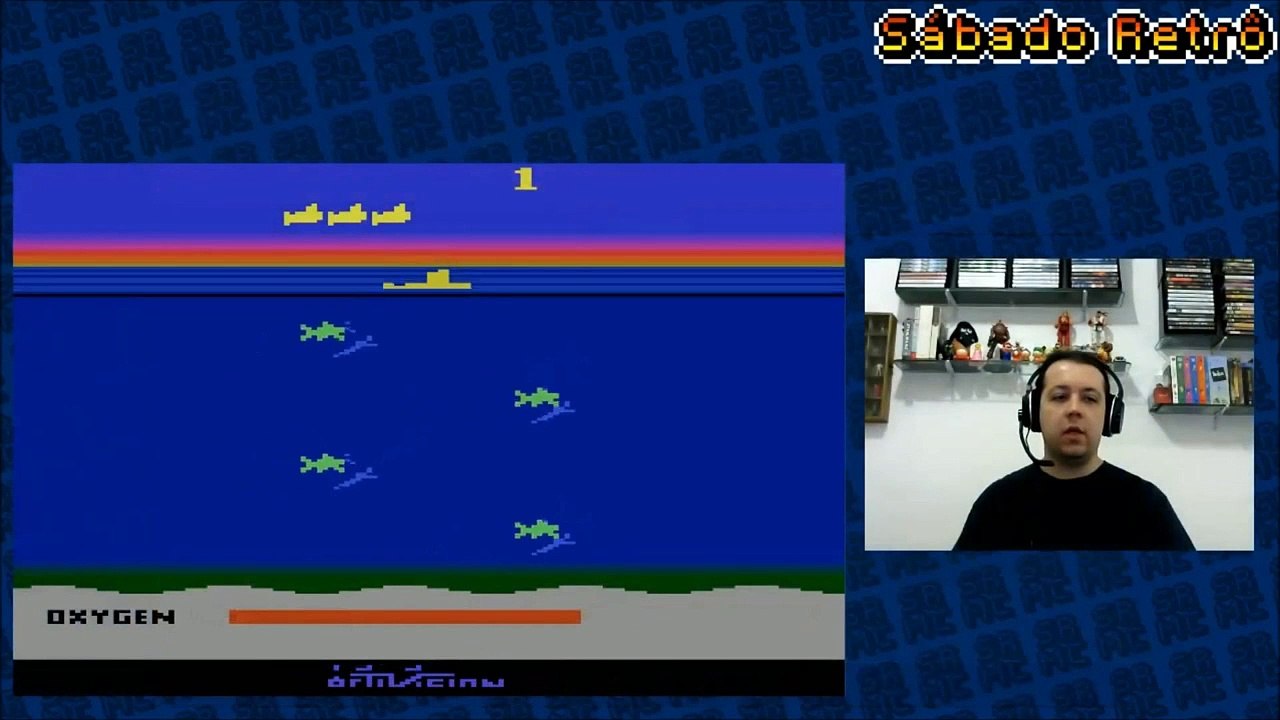 Sábado Retrô - Seaquest (Atari 2600)