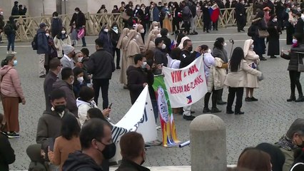 Le pape François appelle à des "signes de bonne volonté" dans le conflit syrien