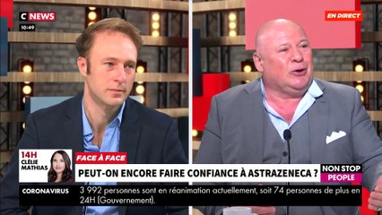 Face à face - Regardez en intégralité le débat autour de la fiabilité du vaccin AstraZeneca : Peut-on encore faire confiance à ce vaccin ?