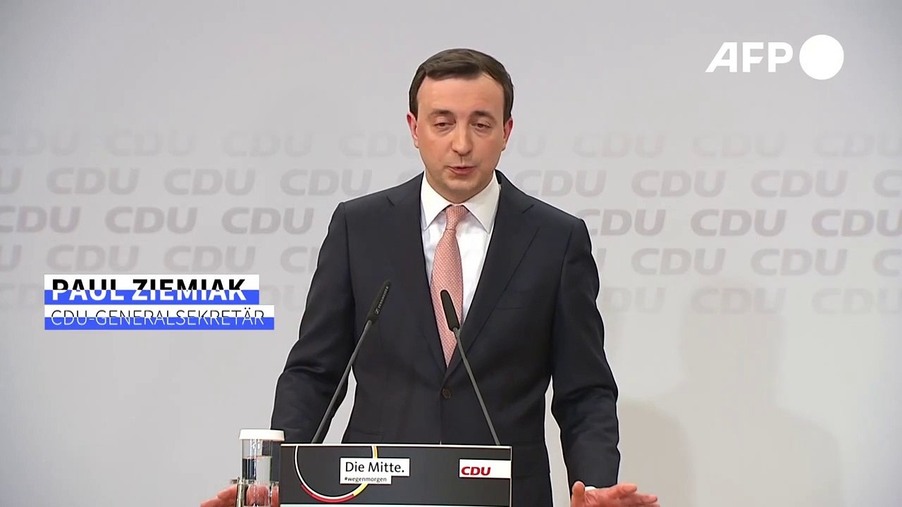 CDU: Wahlergebnisse haben keinen Einfluss auf Kanzlerkandidatur