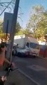 Violent road rage avec un camion
