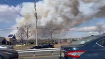 Wildfire shuts down Garden State Parkway in New Jersey
