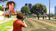 MASSIVE Zombie Hoard CHASES ME in GTA 5 RP