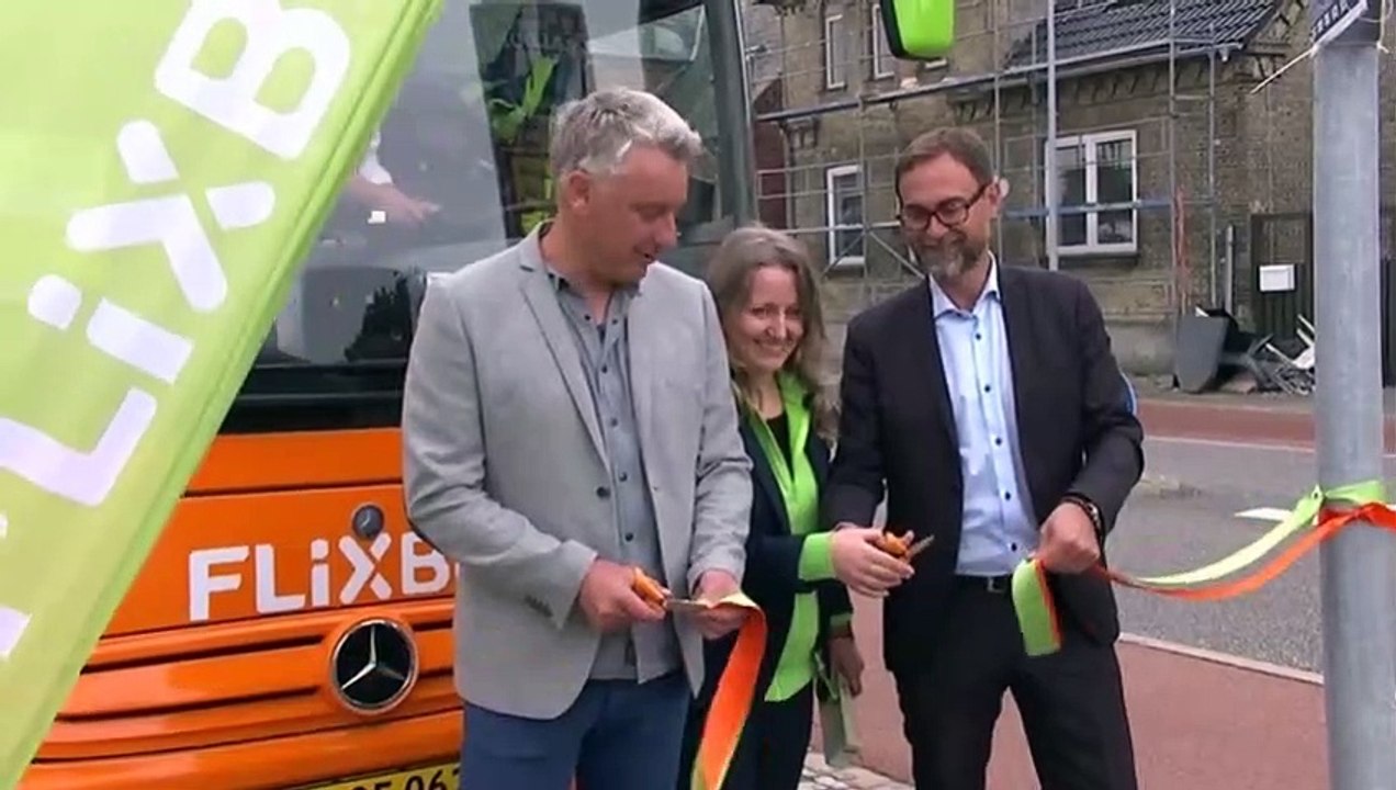 Flixbus jomfrurejse fra Nakskov | Busselskab åbner 38 nye ruter | 12-07-2019 | TV2 ØST @ TV2 Danmark