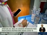 Apertura del Área de Cuidados Intensivos para Insuficiencia Respiratoria Aguda por COVID-19 en el Hospital Universitario en Caracas