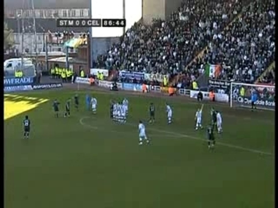 ST MIRREN 0-1 CELTIC COUP FRANC NAKAMURA