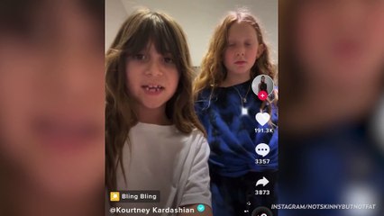 Kourtney Kardashian’s Daughter Penelope Reenacts Mom’s ‘Cry Myself to Sleep’ Scene on TikTok