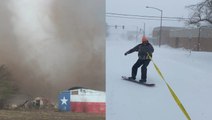 From tornadoes to snowstorms: Wild weekend of weather