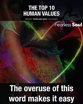 The Top 10 Human Values