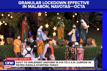 OCTA Research:: Localized lockdowns cause downtrend on COVID-19 cases in Malabon, Navotas