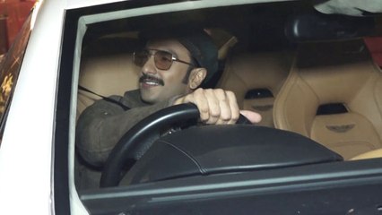 Ranveer Singh Spotted at Alia Bhatt's Birthay Party at Karan Johar House | FilmiBeat