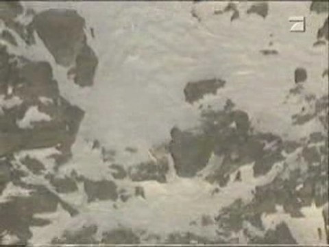 Chute qui fait trés trés mal en snowboard