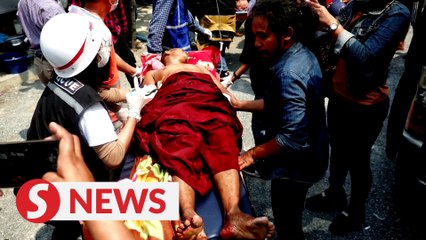 Scores dead in bloodiest day of Myanmar protests