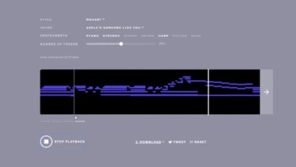تجارب فنية إبداعية بتقنية الذكاء الاصطناعي.