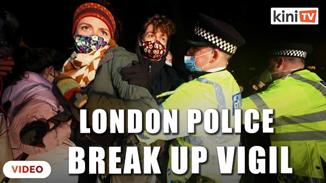 London police face backlash for dragging mourners from vigil