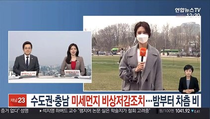 Video herunterladen: [날씨] 수도권·충남 미세먼지 비상저감조치…밤부터 차츰 비