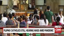 Filipino Catholics still hearing mass amid pandemic