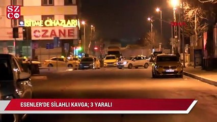Esenler’de silahlı kavga! Yaralılar var