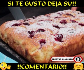 Deliciosa Preparación de Manzanas Con cerezas