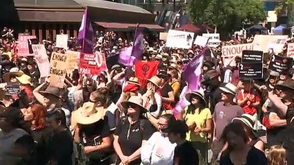 Thousands demand end to sexism, violence against women