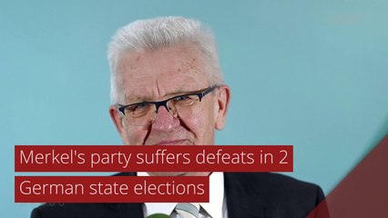 Merkel's party suffers defeats in 2 German state elections, and other top stories in international news from March 15, 2021.