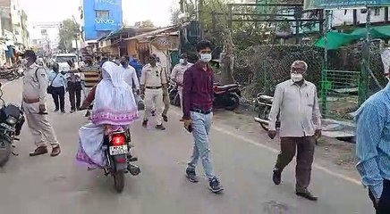 एसडीएम एसडीओपी के नेतृत्व में की गई चालानी कार्यवाई