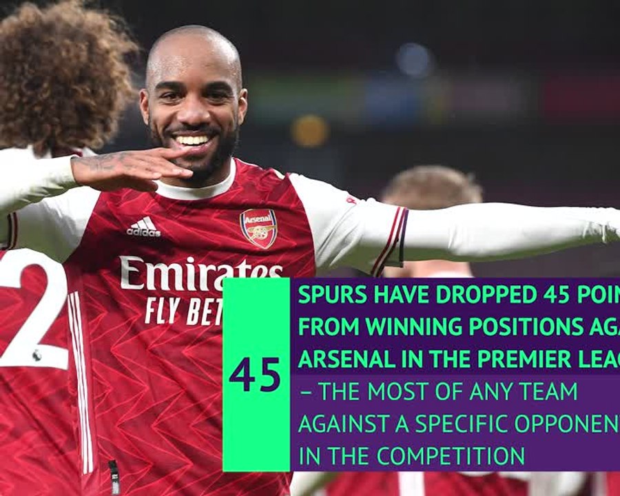 Gunners stun Spurs on derby day