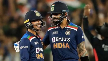 Video herunterladen: IND vs ENG 2nd T20: Ishan Kishan 'Mass', Kohli Class Innings Guide IND To 7 Wicket Win VS ENG