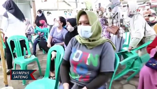 Percepatan Vaksinasi, Dinkes Jemput Bola Ke Pasar