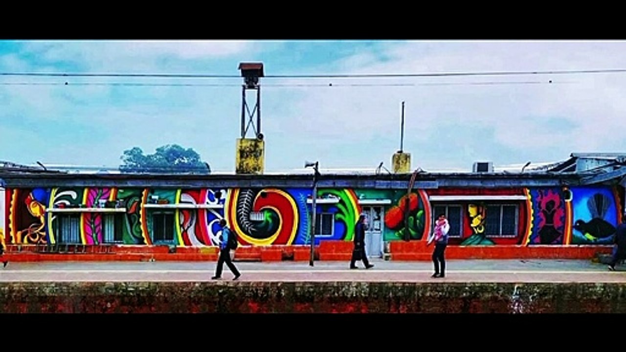 BEAUTY AT BANDEL STATION __ INDIAN RAILWAY