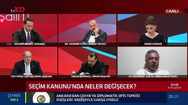 AK Partili ve CHP'li isim birbirine girdi! Stüdyoyu terk etti!